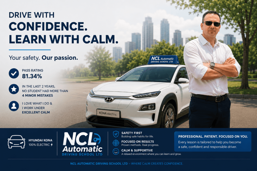 Best driving instructor Newcastle